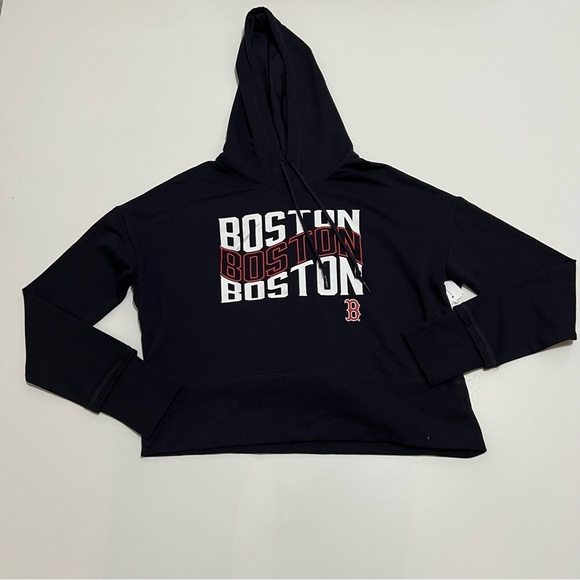 Campus Lifestyle Tops - NWT Campus Lifestyle Boston Dark Navy Blue Hoodie- Size XS
